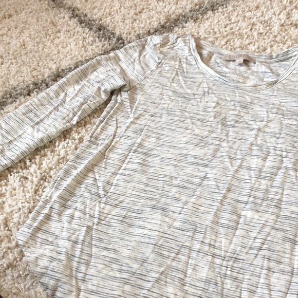 LOFT Tops - Loft Longsleeve - blue/gray/cream